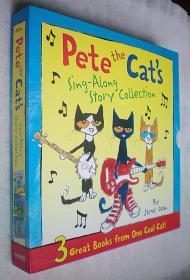 Pete the Cat’s Sing-Along Story Collection: 3 Great Books from One Cool Cat 英文原版