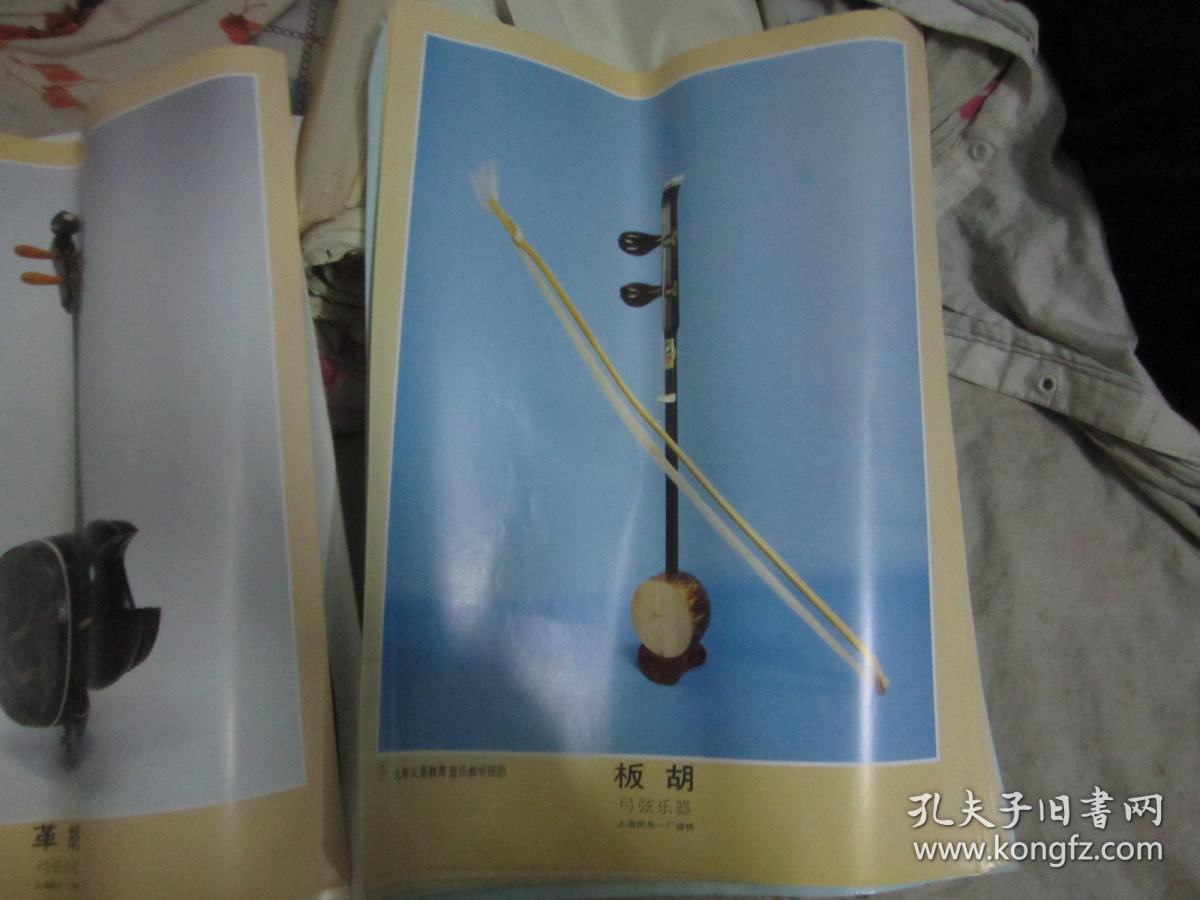 九年义务教育音乐教学挂图    几十张合售