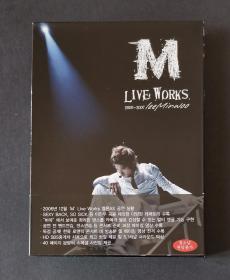 李珉宇/李玟雨M LIVE WORKS 2006—2007 DVD（原版仅拆封，不议价）