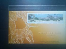 纳米比亚2003国家公园中的大象小型张