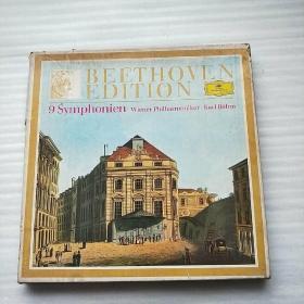 BEETHOVEN EDITION 9 Symphonien Wiener Philharmoniker·Karl Bohm 【6盒磁带】