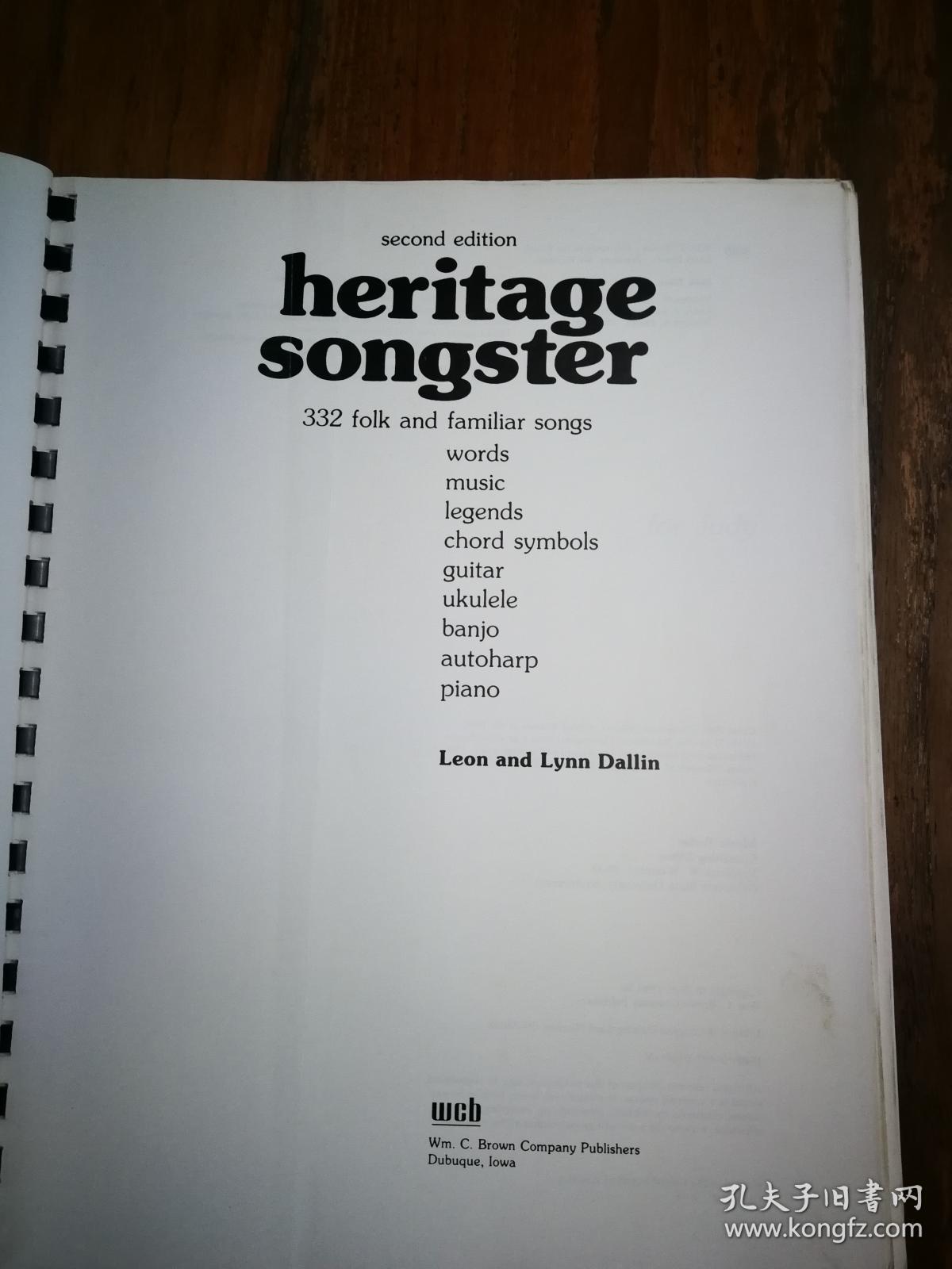 Heritage Songster