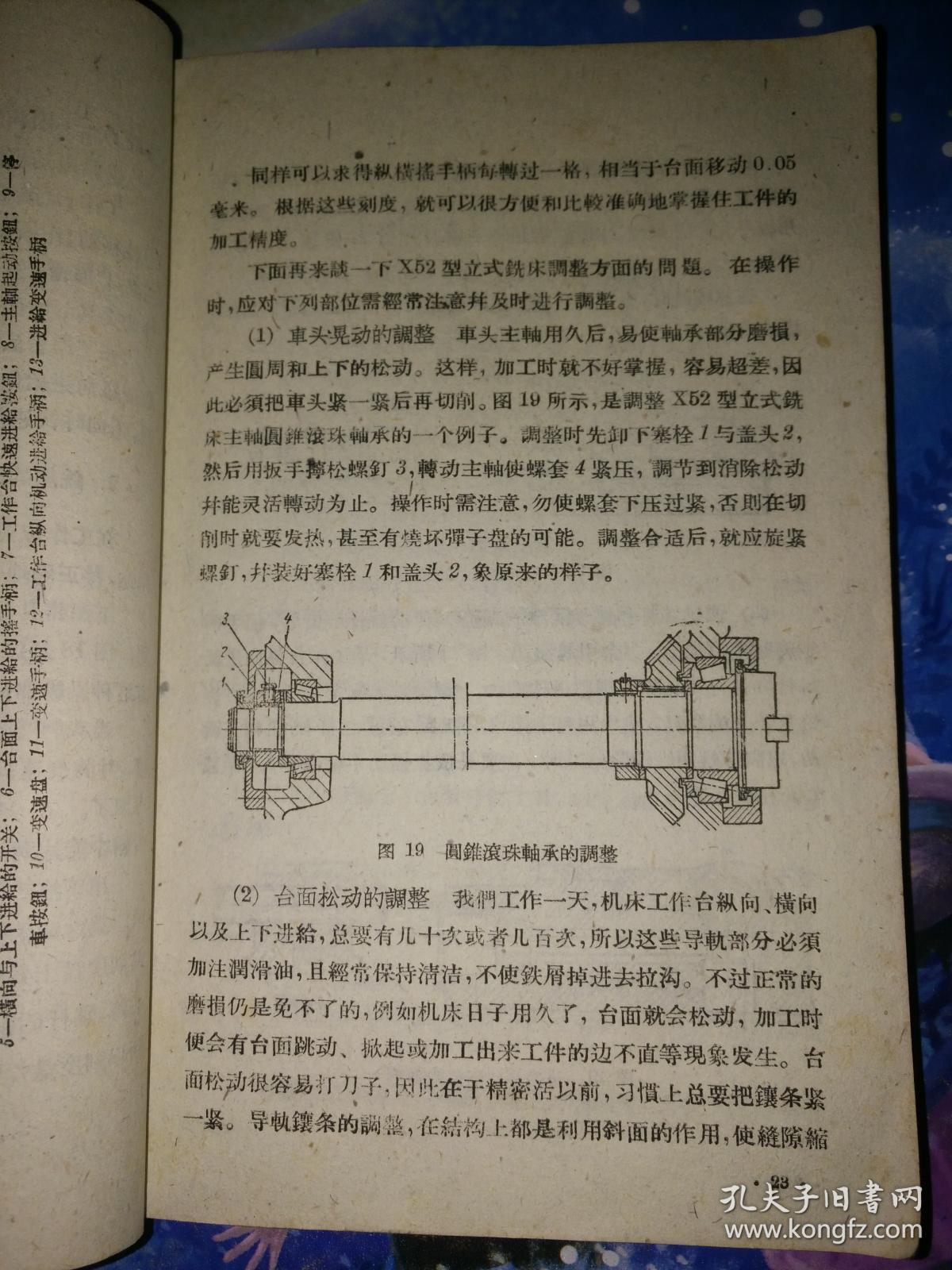 铣床工作法【馆藏】