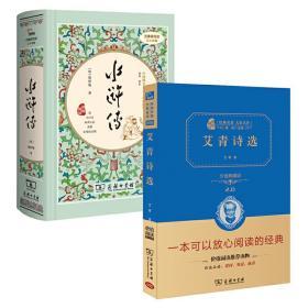 全新正版 艾青诗选 水浒传 人教统编教材九年级（上）推荐必读（套装共2册）