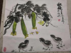 国画清贡图