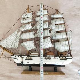 木制古帆船模型CONFECTION号-胜利号，海盗船，战舰帆船一帆风顺。