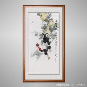 张庆宽83-《福禄吉祥》尺寸：136cm×68cm-400元