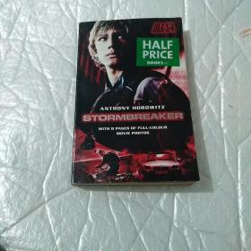 ANTHONY HOROWITZ  STORMBREAKER  WITH 8 PAGES OF FULL-COLOUR  MOVIE PHOTOS