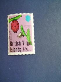 外国邮票 英属维尔京岛邮票 1979年 植物花卉
（无邮戳新票)
