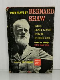 萧伯纳戏剧经典四部 Four Plays by Bernard Shaw （戏剧）英文原版书