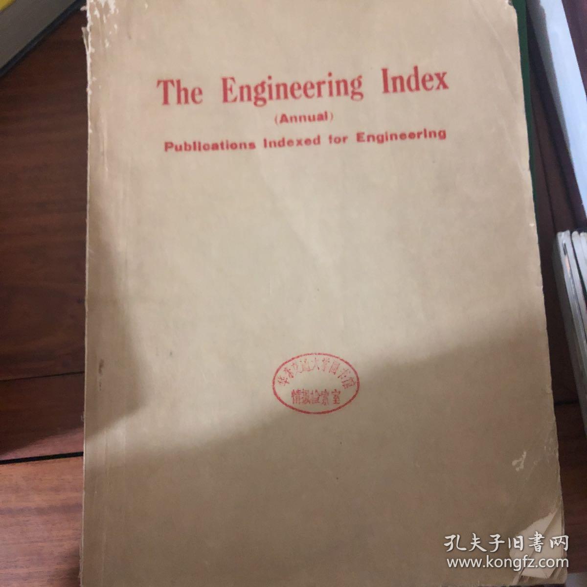 The Engineering Index(Annual)