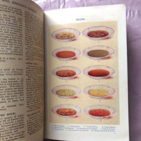 （古本收藏类英文书） Mrs Beeton's All-About Cookery with over 2000 Practical Recipes （布面精装）