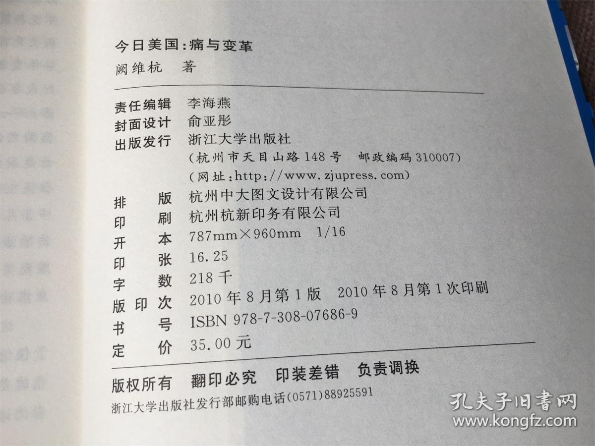 今日美国：痛与变革
