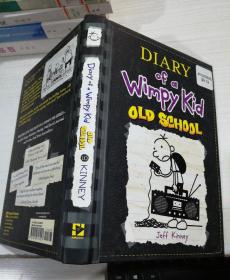 Diary of a Wimpy Kid ,一個弱智小孩的日記  ，精裝 英文版
