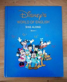 Disneys world of english SING ALONG（Book 1）大16开本（大16开A221019）