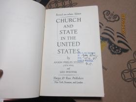 CHURCH AND STATE IN THE UNITED STATES  精 5386