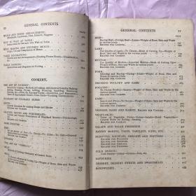 （古本收藏类英文书） Mrs Beeton's All-About Cookery with over 2000 Practical Recipes （布面精装）