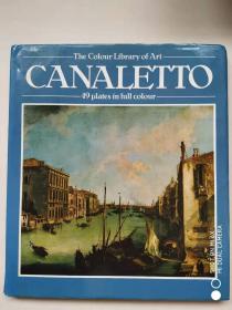 【现货】the colour library of art CANALETTO 49 plates in full colour