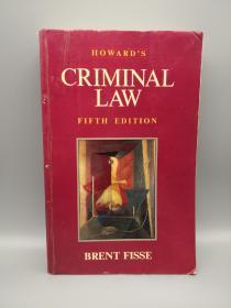 【英文原版法律相关】Howard's Criminal Law Fifth Edition