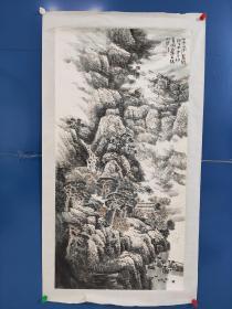 233中国残疾人美术家联谊会副会长、中国美术家协会会员、中国国画家协会理事、中国文联书画艺术中心画家、江苏国画院特聘参展画家。黄国民138x70cm托片