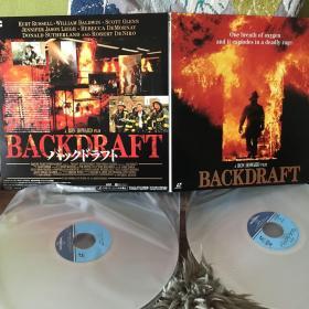 backdraft 回火     12英寸日版LD镭射激光盘