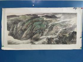 276 中国美术家协会会员，中国教育电视台签约画家 李振华 82*180 品如图 托片