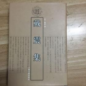 戴震集：清代学者文集丛刊