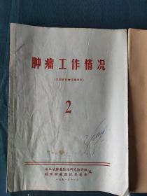 浙江省肿瘤死亡回顾调查资料分析（1974--1976） 肿瘤工作情况