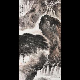 【真迹 手绘】中国美术家协会会员 季老师《只缘身在 此山中》SS3751 带合影