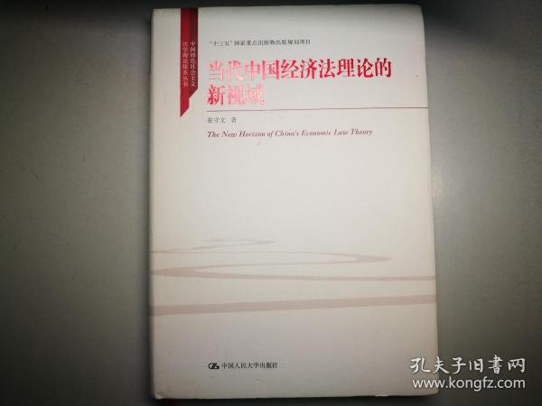 当代中国经济法理论的新视域/中国特色社会主义法学理论体系丛书/“十三五”国家重点出版物出版规划项目