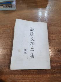 胡适文存二集