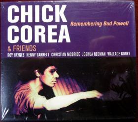 （进口原盘）Chick Corea：Remembering Bud Powell（爵士大师奇克・考瑞亚经典专辑，品相超十品全新，原塑封未拆）