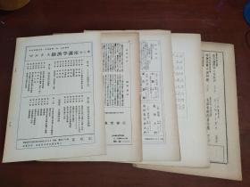 民科京都支部二？（1959年第1号，1960年第5号，1961年第6、8号，1967年第9号）5本合售【日文】