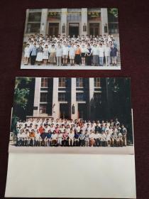 【清华大学工程物理系95届毕业留念 集体合照照片两张】那些年的回忆！