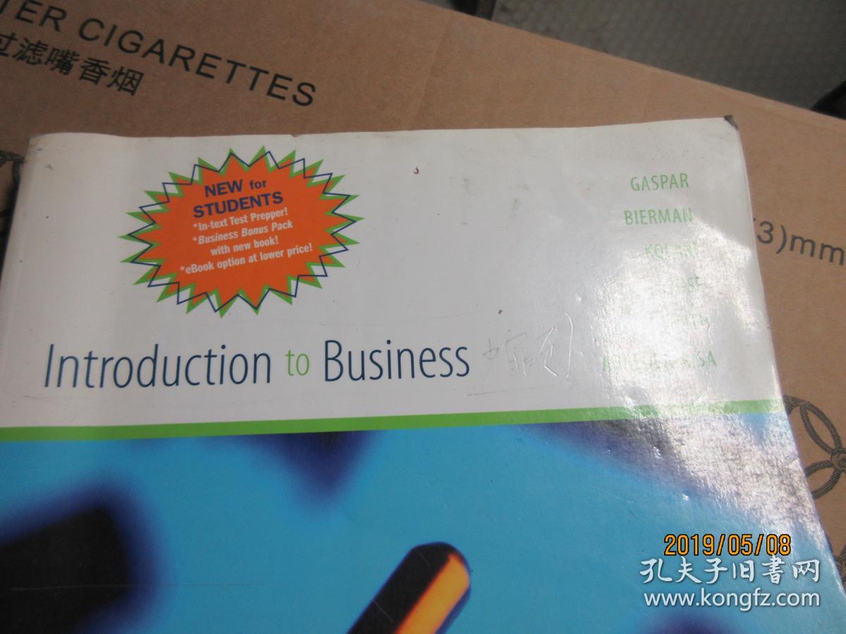INTRODUCTION TO BUSINESS 少扉页  5388