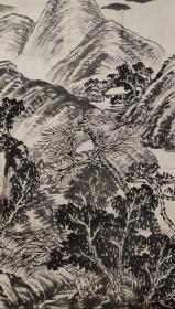 近现代中国绘画大师【齐白石】山水