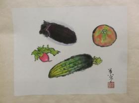 日本超大非印刷画册：松本长十郎日本画绘画教室学习会