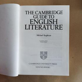 The Cambridge Guide to English Literature（英文 原版）