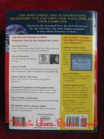 Webster's New World College Dictionary（Fourth Edition, Thumb-Indexed, Book with CD-ROM）韦伯斯特新世界大学词典（第四版 拇指索引 随书附光盘 美国英语原版 精装本；货号TJ）