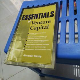 Essentials of Venture Capital[风险投资概要(丛书)]