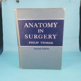 Anatomy in surgery by Philip Thorek 菲利普·索雷克外科解剖学第二版