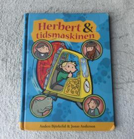 Herbert & tidsmaskinen 瑞典语原版 少儿图书