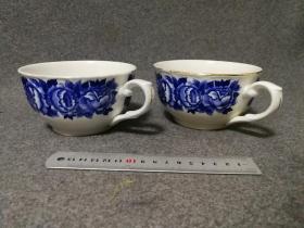 回流茶道具 瓷器 牛奶杯 夫妇杯 咖啡杯 日高