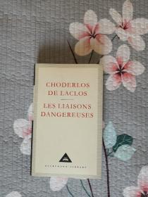 【现货】Les Liaisons Dangereuses 危险的关系 Choderlos de Laclos 肖德洛·德·拉克洛 everyman's library 人人文库 英文原版 布面封皮琐线装订 丝带标记 内页无酸纸可以保存几百年不泛黄 私藏350余种,孔网最全卖家