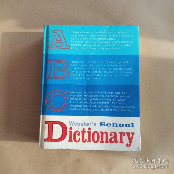 Merriam-Webster's School Dictionary（Revised Edition，英文 原版）