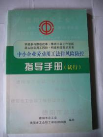 中小企业劳动用工法律风险防控指导手册（试行）