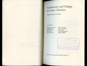 Continuity and Change in Latin America 英文原版《拉丁美洲的持续与变革》