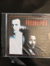 费城philadelphia电影原声，neil young，sprigsteen等，原封未拆塑封膜破