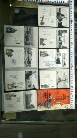 民国满洲国时期， 新京明信片8个一组合售带原包装¥480-