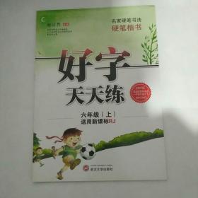 名家硬笔书法  硬笔楷书一好字天天练(六年级上)